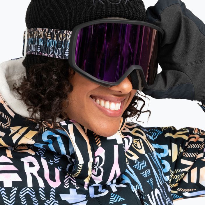 Dámske snowboardové okuliare ROXY Izzy sapin/purple ml 10