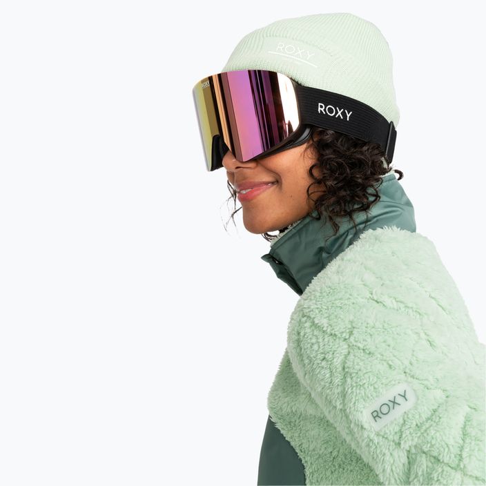Dámske snowboardové okuliare ROXY Fellin Color Luxe black/clux ml light purple 10