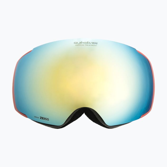 Quiksilver Greenwood S3 black redwood / clux gold mi snowboardové okuliare 7