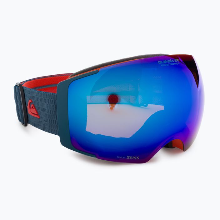 Quiksilver Greenwood S3 majolica blue / clux red mi snowboardové okuliare 5