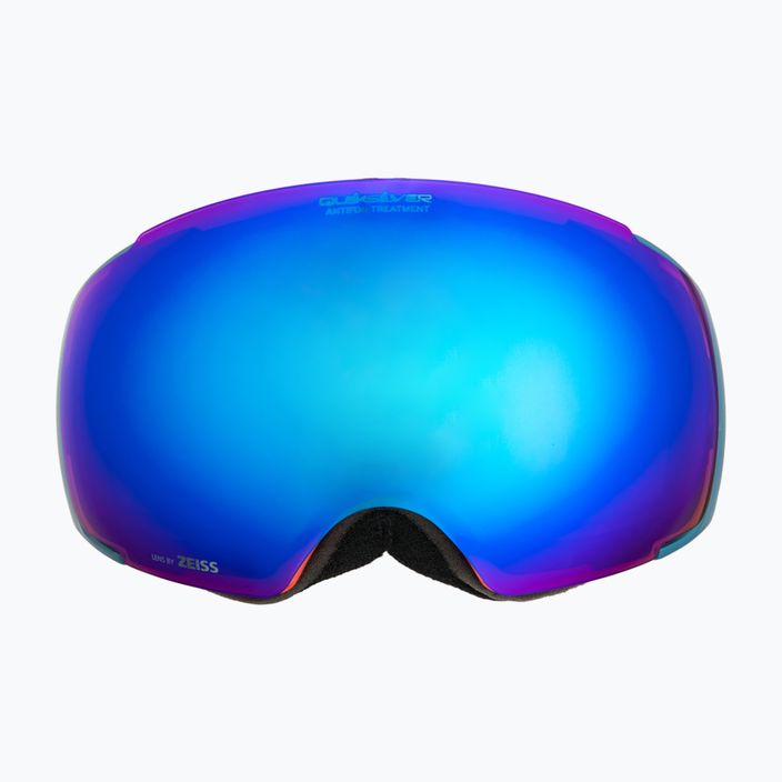 Quiksilver Greenwood S3 majolica blue / clux red mi snowboardové okuliare 7