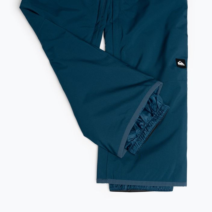 Detské snowboardové nohavice Quiksilver Mash Up Bib majolika blue 11