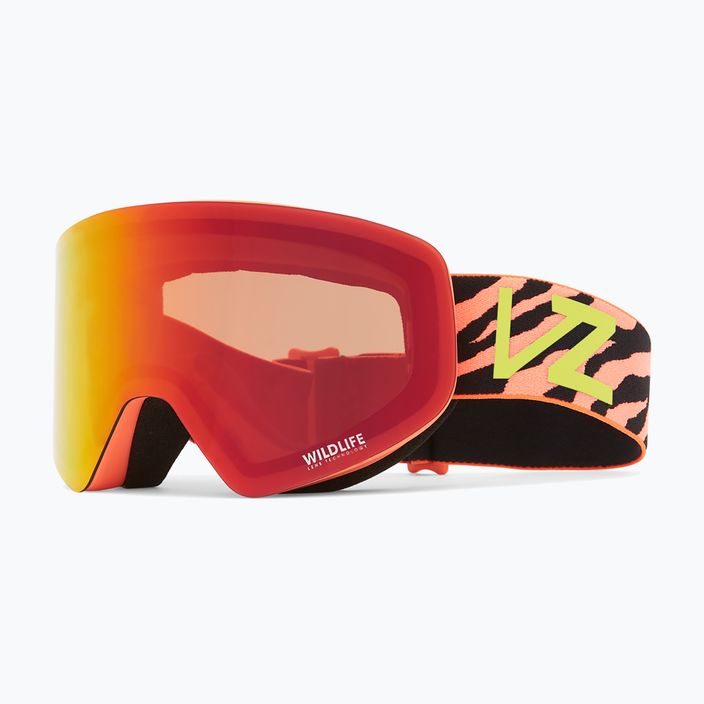 VonZipper Encore červené okuliare na snowboard 5