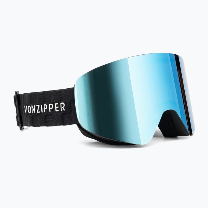 VonZipper Encore black satin/wildlife stellar chrome snowboardové okuliare