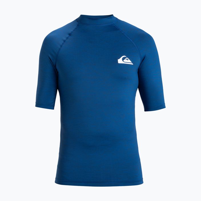 Pánske tričko na plávanieQuiksilver Everyday UPF50 monaco blue heather 3
