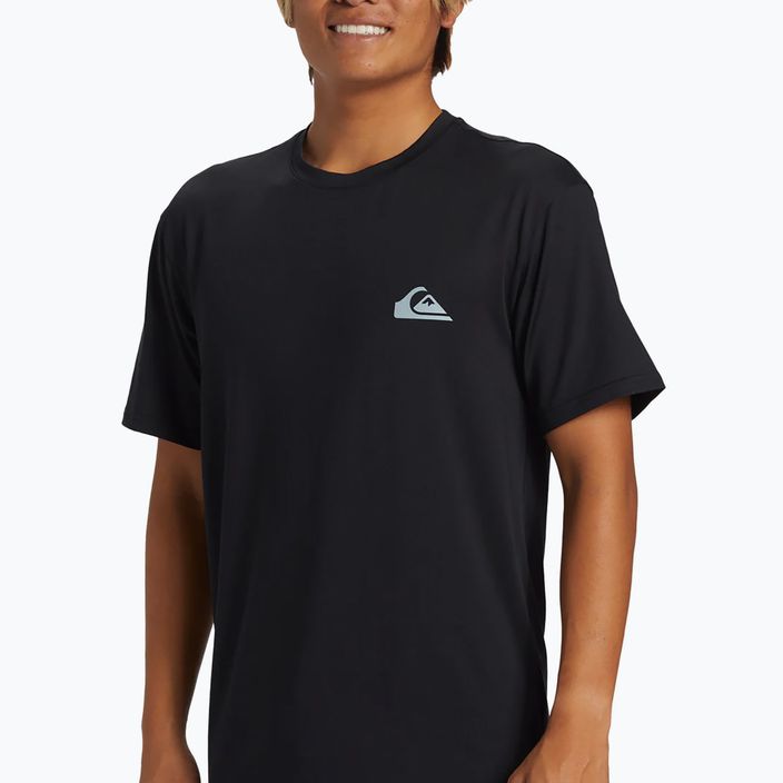 Pánske tričko na plávanieQuiksilver Everyday Surf Tee black 4