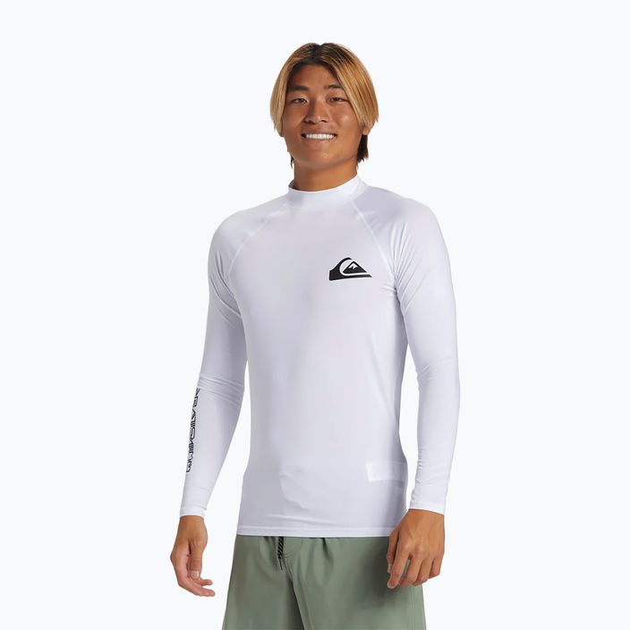 Pánske tričko na plávanie Quiksilver Everyday UPF50 white 3