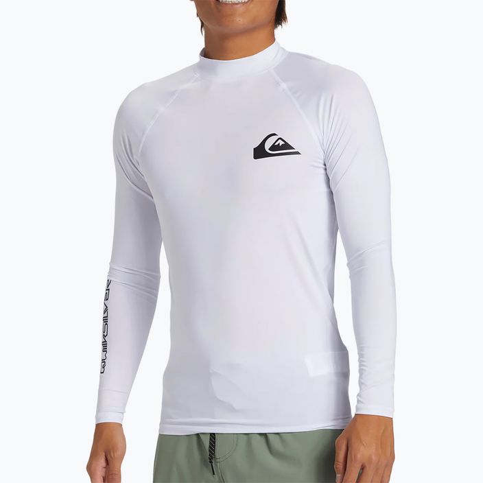 Pánske tričko na plávanie Quiksilver Everyday UPF50 white 4