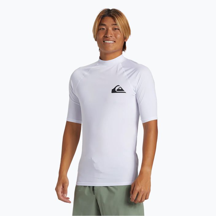 Pánske tričko na plávanieQuiksilver Everyday UPF50 white 3