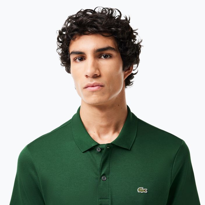 Pánske polo košeľa Lacoste DH2050 green 4
