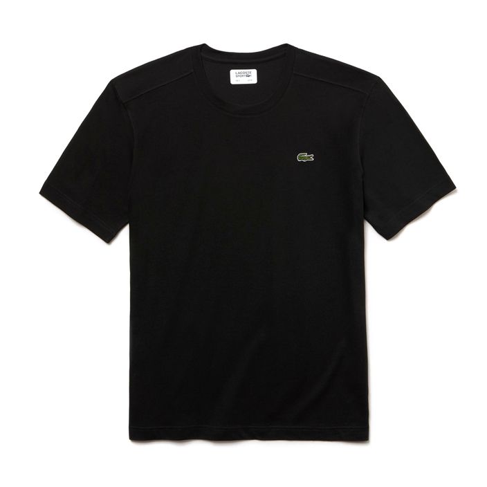 Lacoste pánske tenisové tričko čierne TH7618 2
