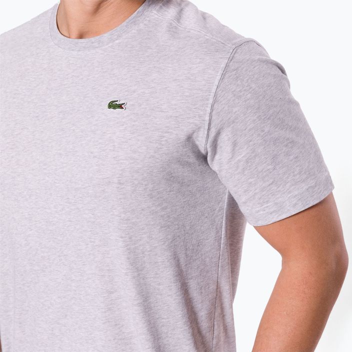 Lacoste pánske tenisové tričko sivé TH7618 5