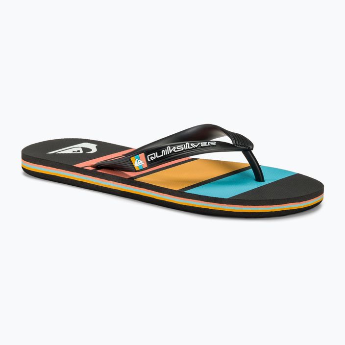 Pánske žabky Quiksilver Molokai Stripe black 1