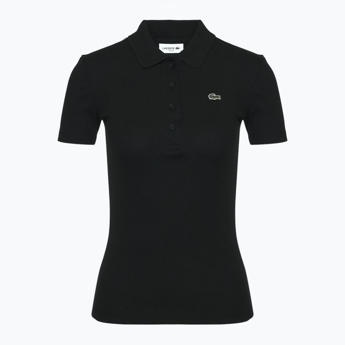 Dámske polo tričko Lacoste DF5377 black