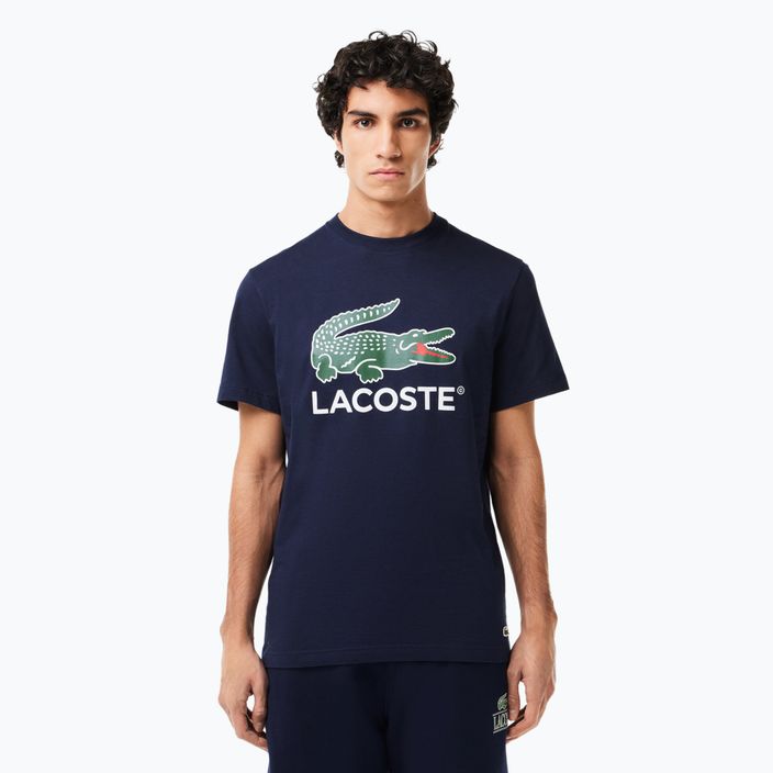 Pánske tričko Lacoste TH1285 navy blue