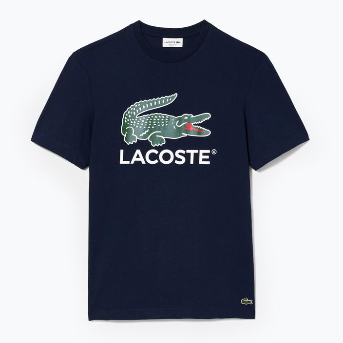 Pánske tričko Lacoste TH1285 navy blue 5