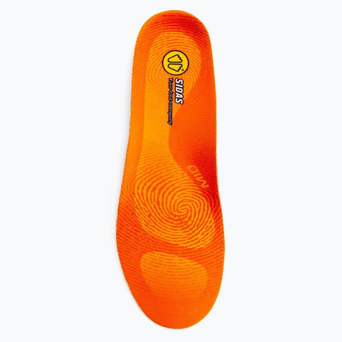 SIDAS Winter 3Feet Mid orange vložky do lyžiarskych topánok 953991 2