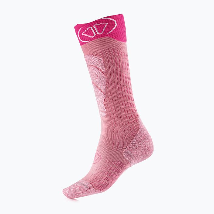 SIDAS Ski Merino ružové detské ponožky CSOSKMEJR22_PIPU 7