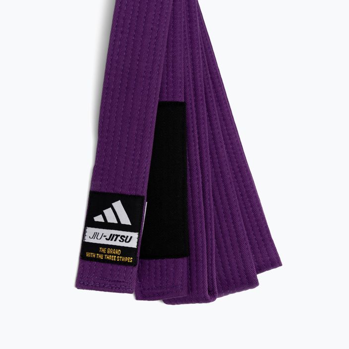Pás brazílskeho jiu-jitsu adidas Elite purple 2
