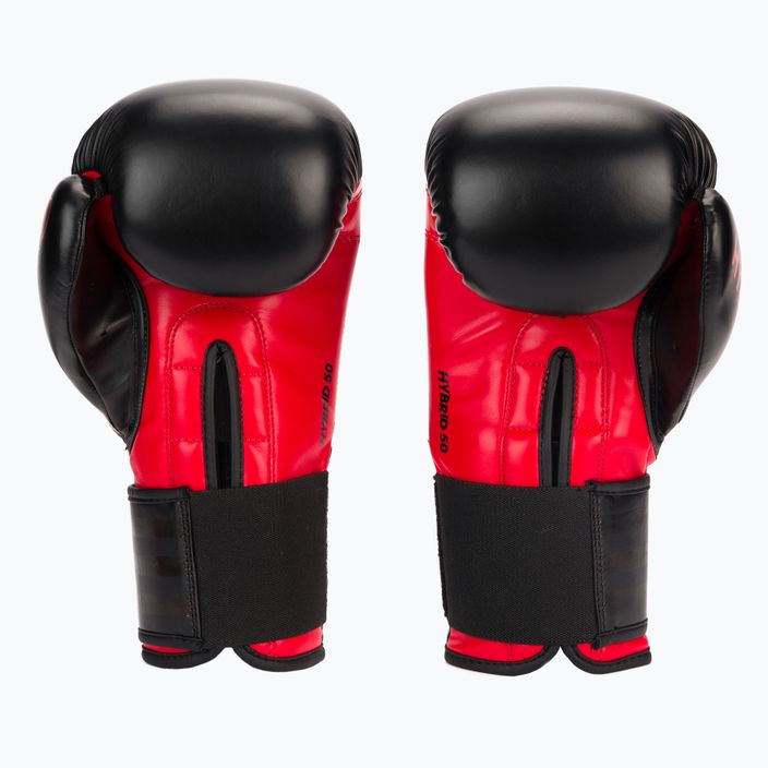 Boxerské rukavice adidas Hybrid 50 čierne ADIH50 4