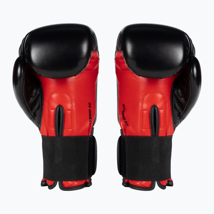Boxerské rukavice adidas Hybrid 50 čierne ADIH50 3