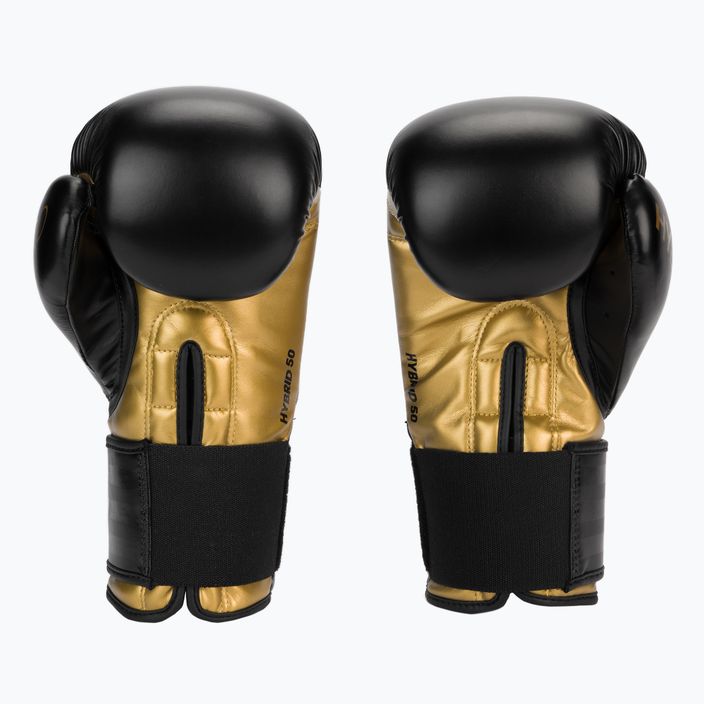 Boxerské rukavice adidas Hybrid 50 čierne ADIH50 2