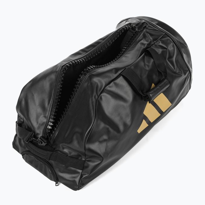 Cestovná taška adidas 120 l čierna/zlatá 6