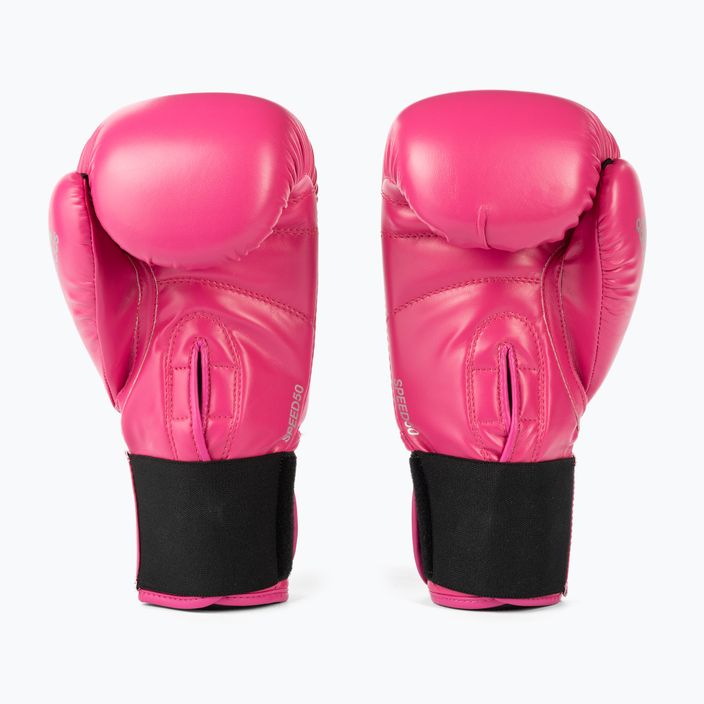Ružové boxerské rukavice adidas Speed 50 ADISBG50 2