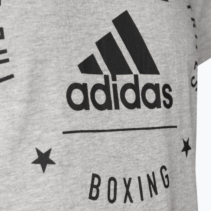 Tréningové tričko adidas Boxing šedé ADICL01B 3
