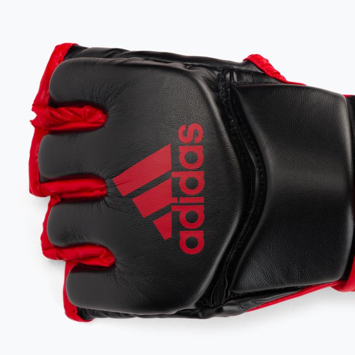 Adidas Tréningové grapplingové rukavice červené ADICSG07 5
