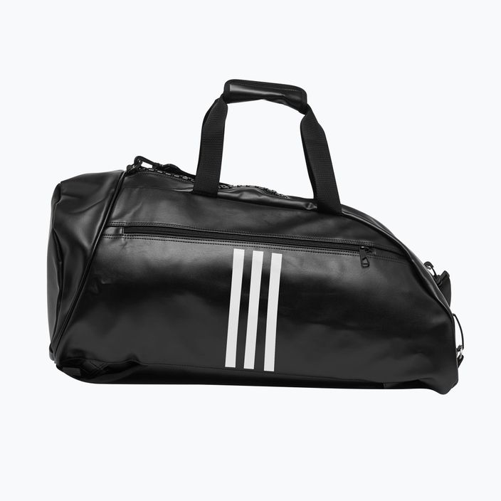 Tréningová taška adidas 2 v 1 Boxing S čierna/biela 2
