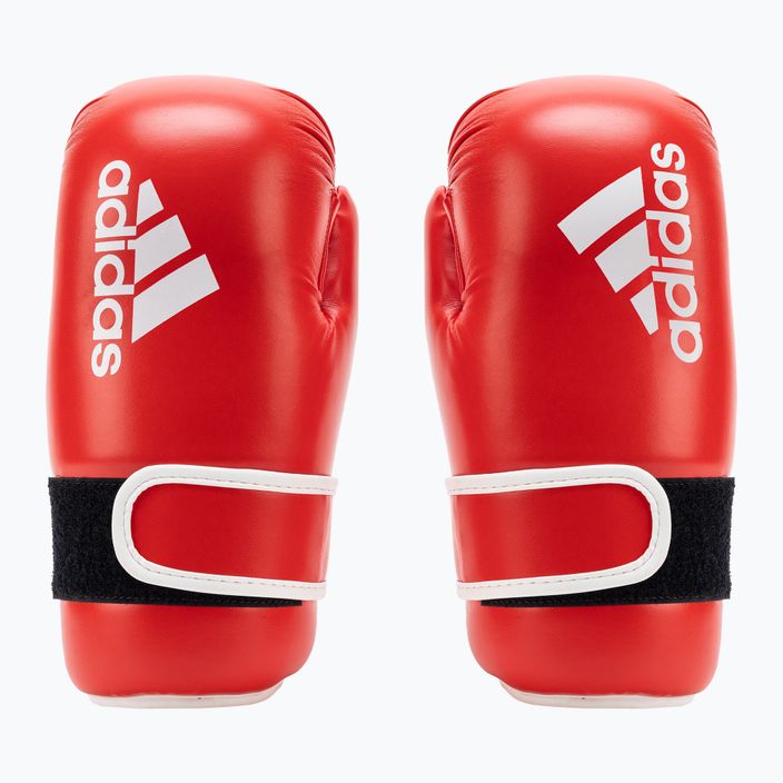 Boxerské rukavice adidas Point Fight Adikbpf1 červeno-biele ADIKBPF1