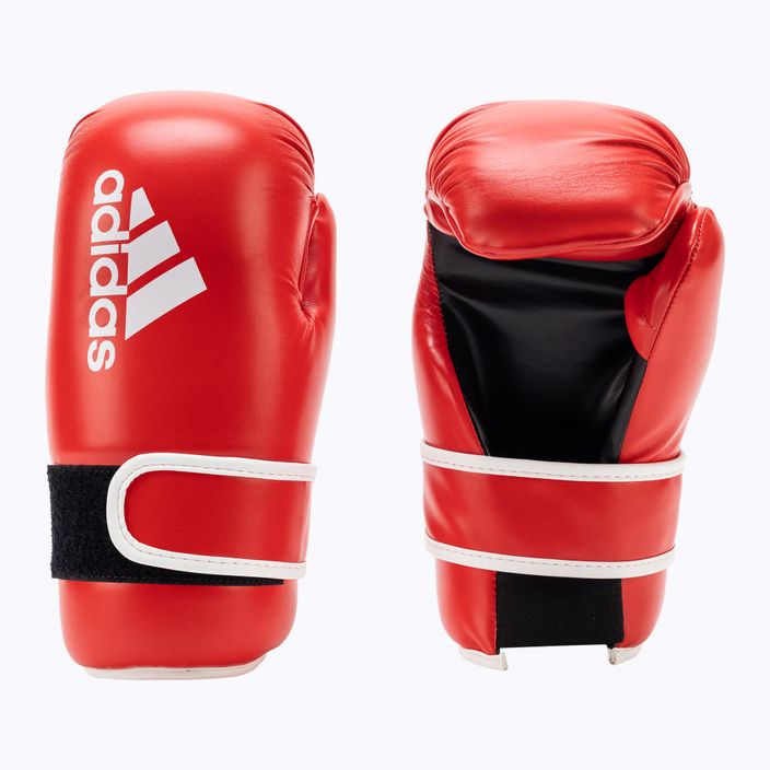 Boxerské rukavice adidas Point Fight Adikbpf1 červeno-biele ADIKBPF1 5
