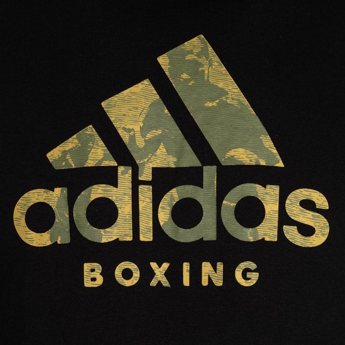 Mikina adidas Boxing Logo tréningová mikina čierna ADICLHD20B 3