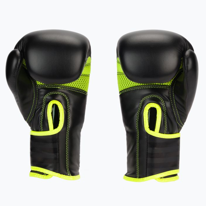 Boxerské rukavice adidas Hybrid 80 čierna/žltá ADIH80 2