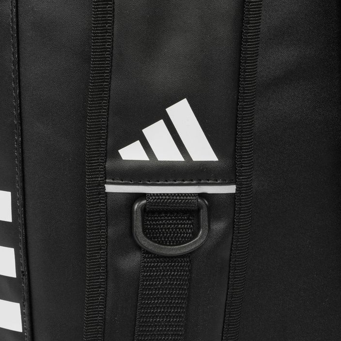 Tréningová taška adidas 2 v 1 Boxing 20 l čierna/biela 7