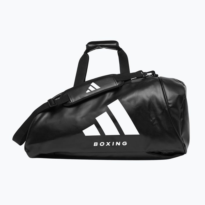 Tréningová taška adidas 2 v 1 Boxing 20 l čierna/biela 8