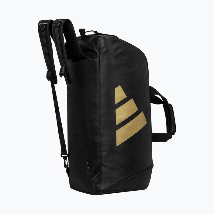 Tréningová taška taška adidas 50 l čierna/zlatá 5