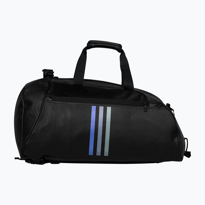 Tréningová taška taška 50 l čierna/gradientná modrá 2