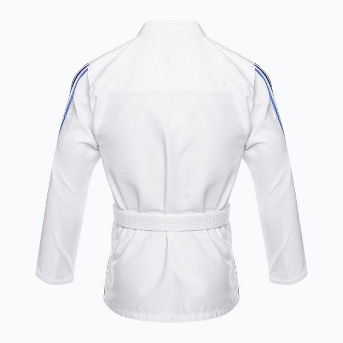 GI pre brazílske jiu-jitsu adidas Range white/gradient blue 3