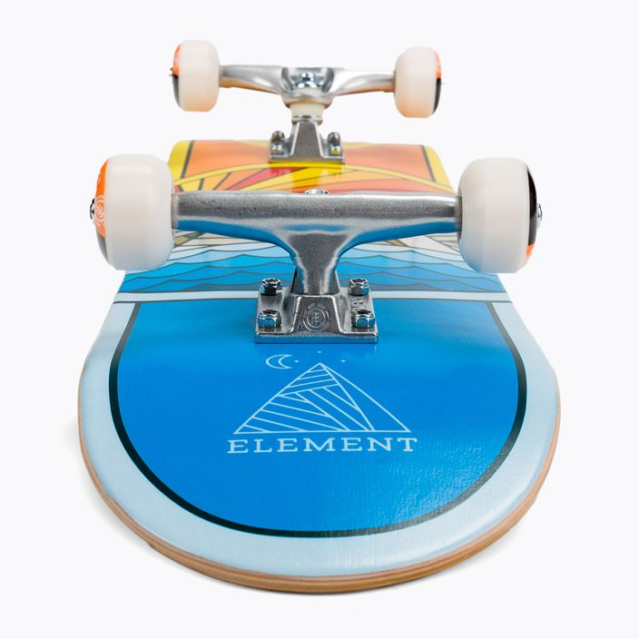Element classic skateboard Rise And Shine orange and blue 531586856 5