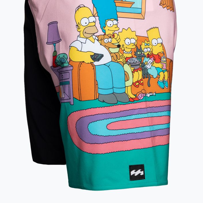Pánske plavecké šortky Billabong Simpsons Family Couch black 7