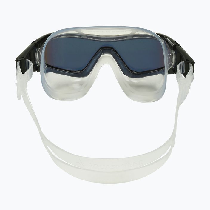 Plavecká maska Aquasphere Vista Pro transparentná/zlatá, titánová/zrkadlovo zlatá MS5040101LMG 5