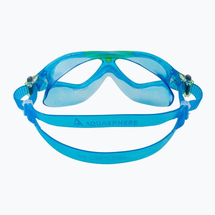 Detská plavecká maska Aquasphere Vista svetlomodrá MS5084307LC 5