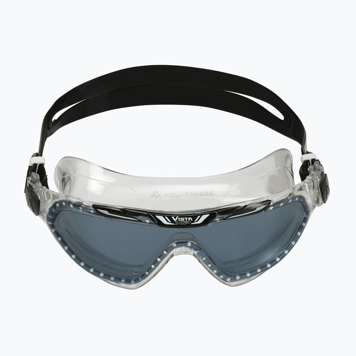 Plavecká maska Aquasphere Vista XP transparentná/čierna/zrkadlová MS5090001LD 7