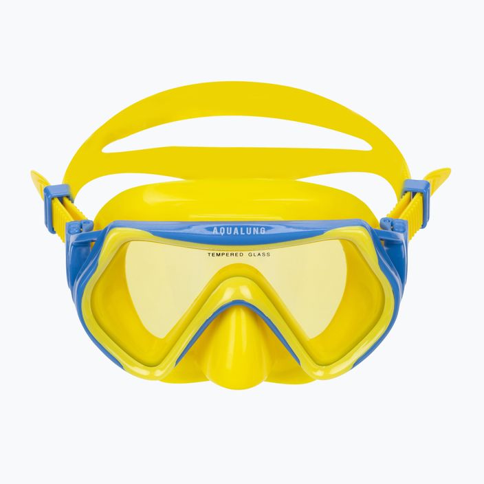 Detský set na šnorchlovanie Aqualung žlto-modrý SV1160740SM 3