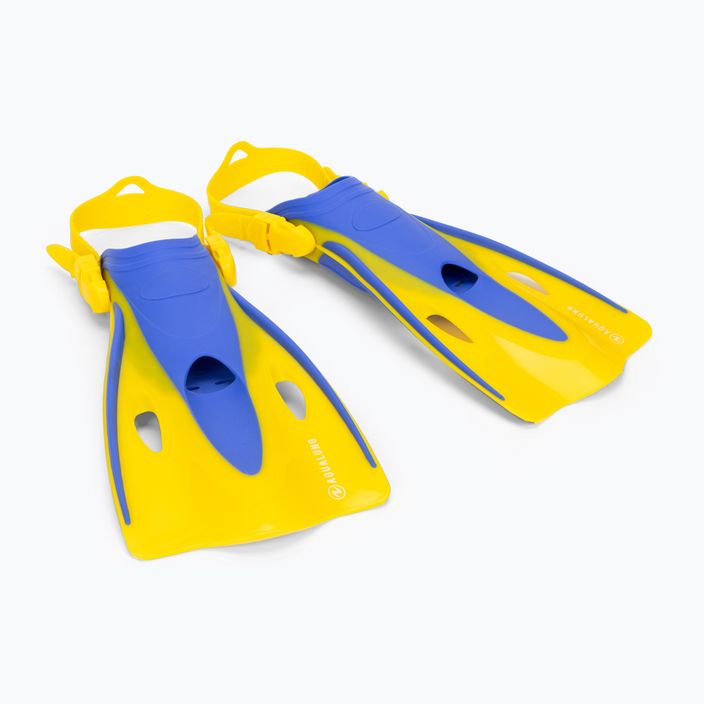 Detský set na šnorchlovanie Aqualung žlto-modrý SV1160740SM 7