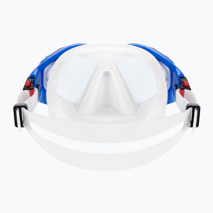 Potápačská súprava Aqualung Hawkeye maska + šnorchel modrá/červená SC3974006 5