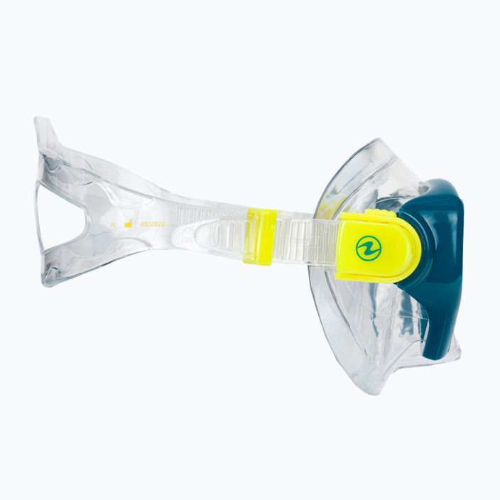 Potápačská súprava Aqualung Saturn maska + šnorchel modrá SC3980040 4