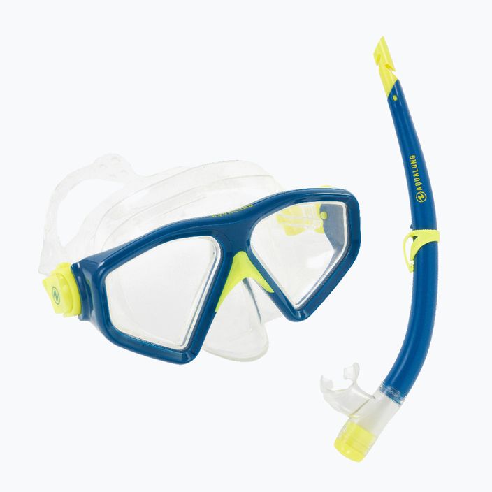 Potápačská súprava Aqualung Saturn maska + šnorchel modrá SC3980040 10